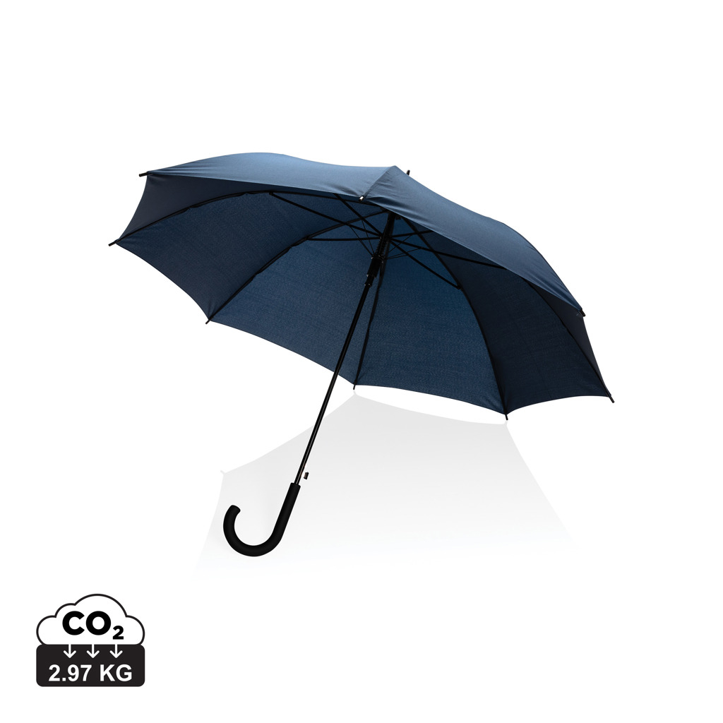 Parapluie 23" en rPET publicitaire Impact Bleu marine